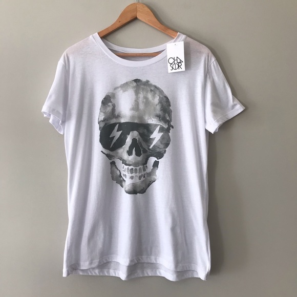 Chaser | Tops | Chaser Skull Tee | Poshmark